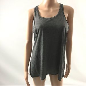 Belle Women’s Tank Top Shirt Size L Gray